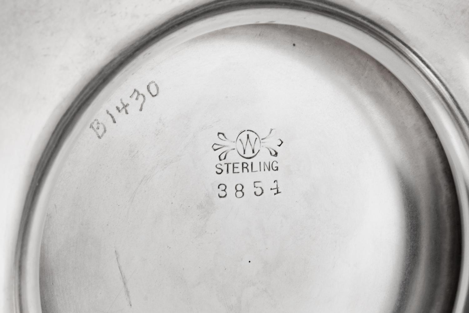 An American Silver Centerpiece Basket