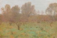 Adolph Robert Shulz, (American, 1869-1963), Foggy Morning