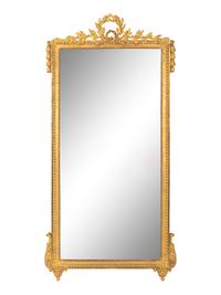 A Louis XVI Giltwood Mirror — CIRCA 1800