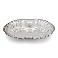 A Buccellati Silver Center Bowl