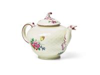 A German Hard-Paste Porcelain Teapot