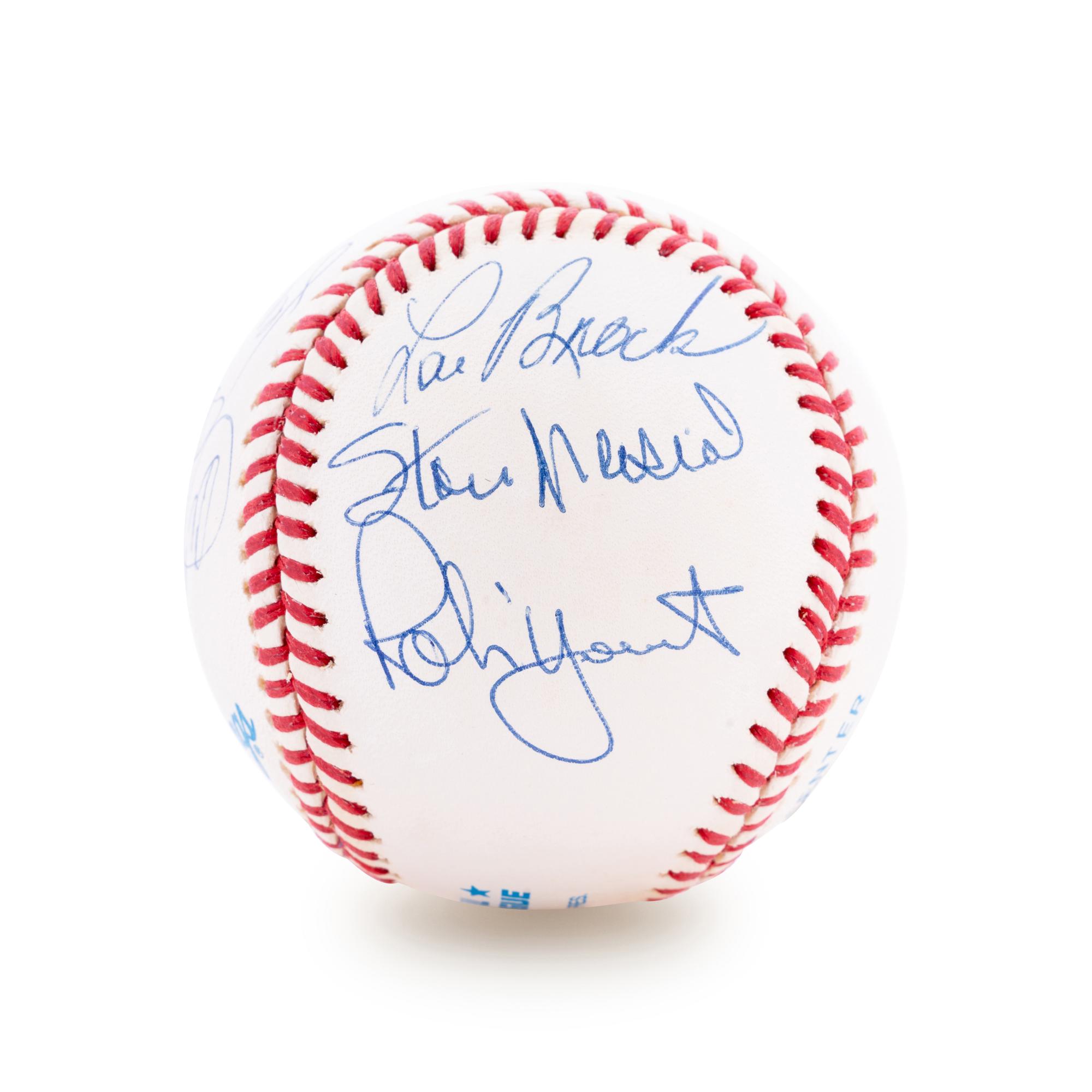 A 3,000 Hit Club Signed Baseball Featuring 12 Autographs (PSA)