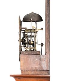 A Queen Anne Walnut Tall Case Clock
