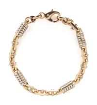 YELLOW GOLD ANCHOR CHAIN SET