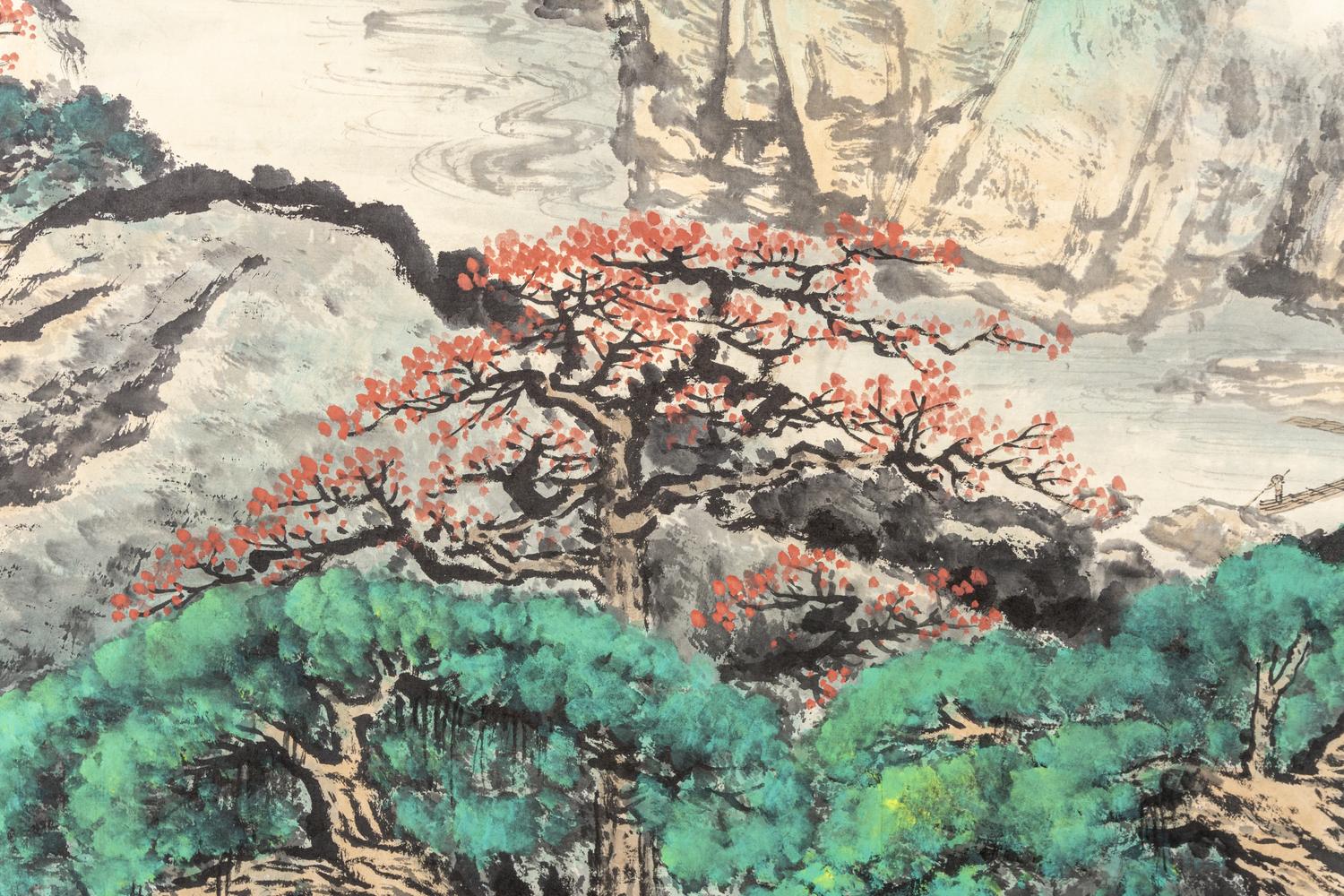 A Collection of Seven Chinese Scrolls