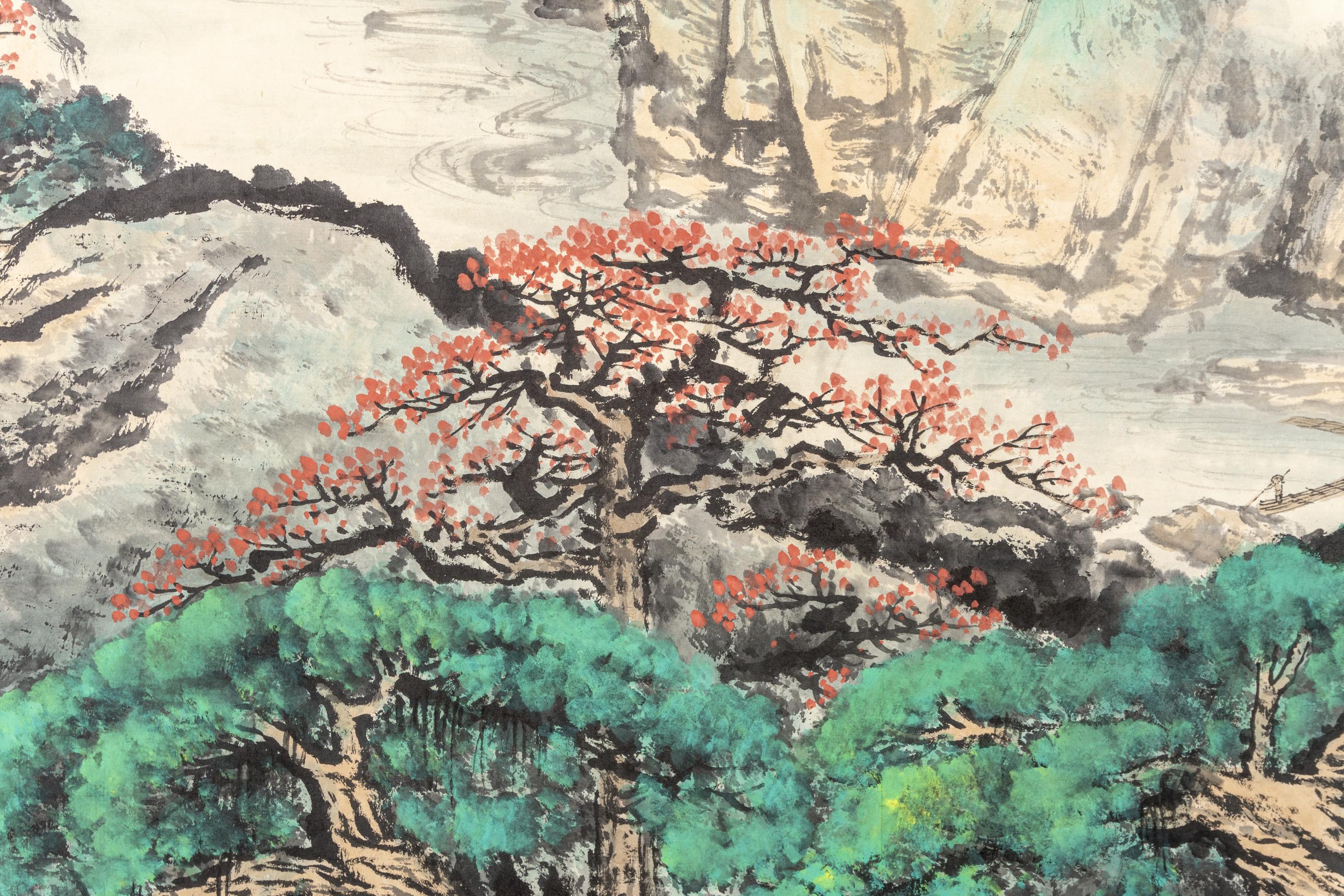 A Collection of Seven Chinese Scrolls