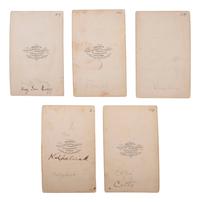 [CIVIL WAR - CAVALRY]. BRADY, Mathew (1822-1896), photographer. A group of 11 CDVs of Union Cavalry generals, incl. BUFORD, SHERIDAN, KILPATRICK, GREGG, TORBERT, KAUTZ, & STURGIS.