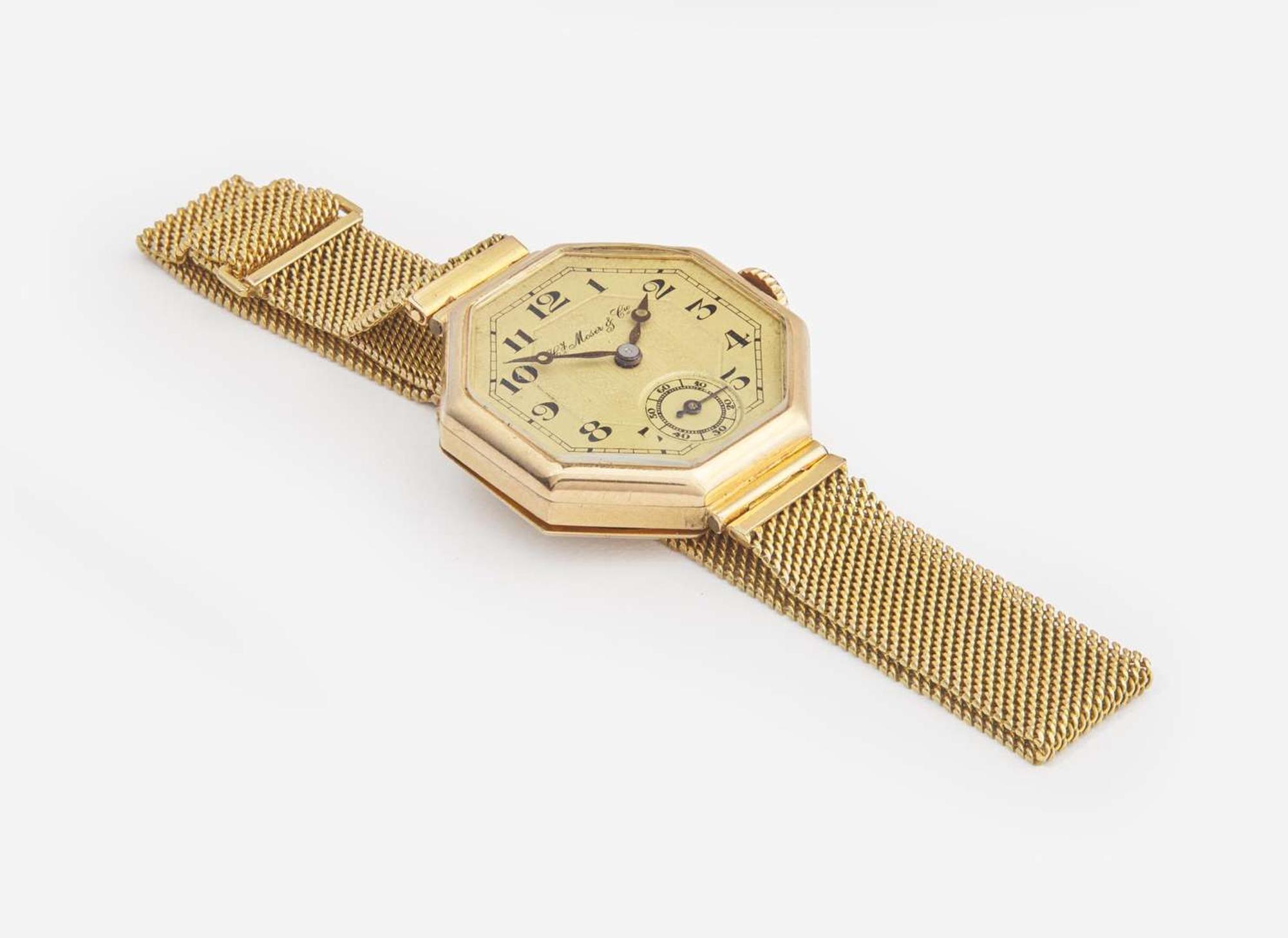 Ladies 14K Gold Antique Moser Watch
