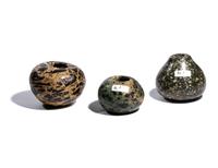 Three Mesopotamian Stone Mace Heads