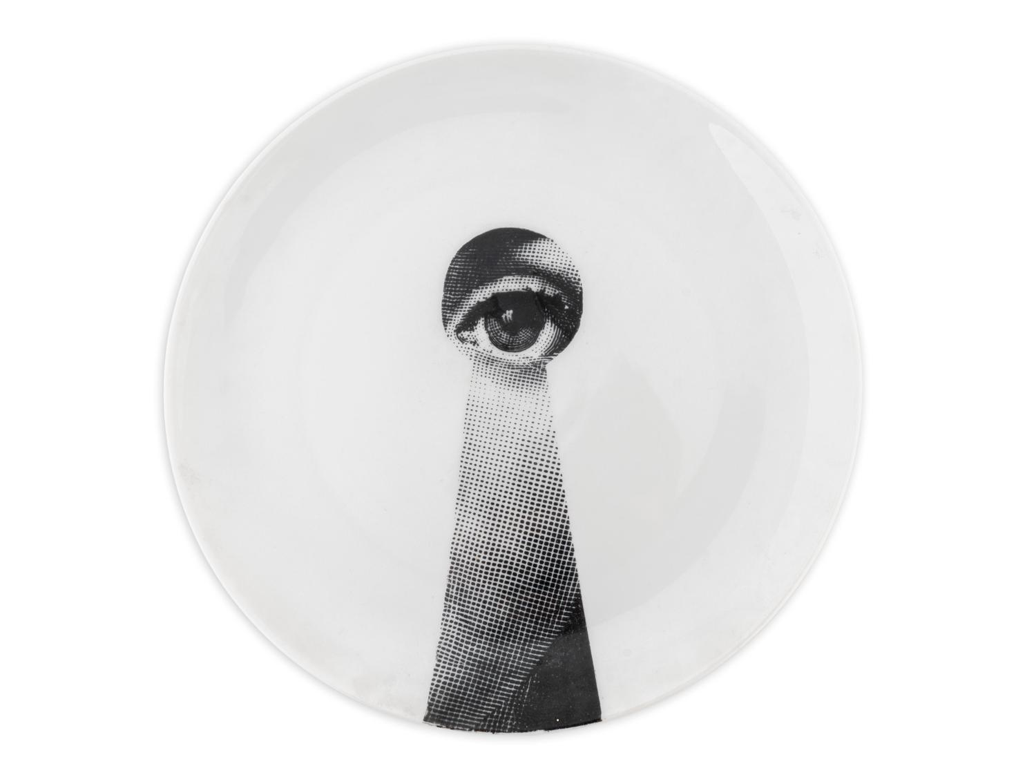 A Set of Six Fornasetti Plates — MILAN, ITALY, 20TH CENTURY