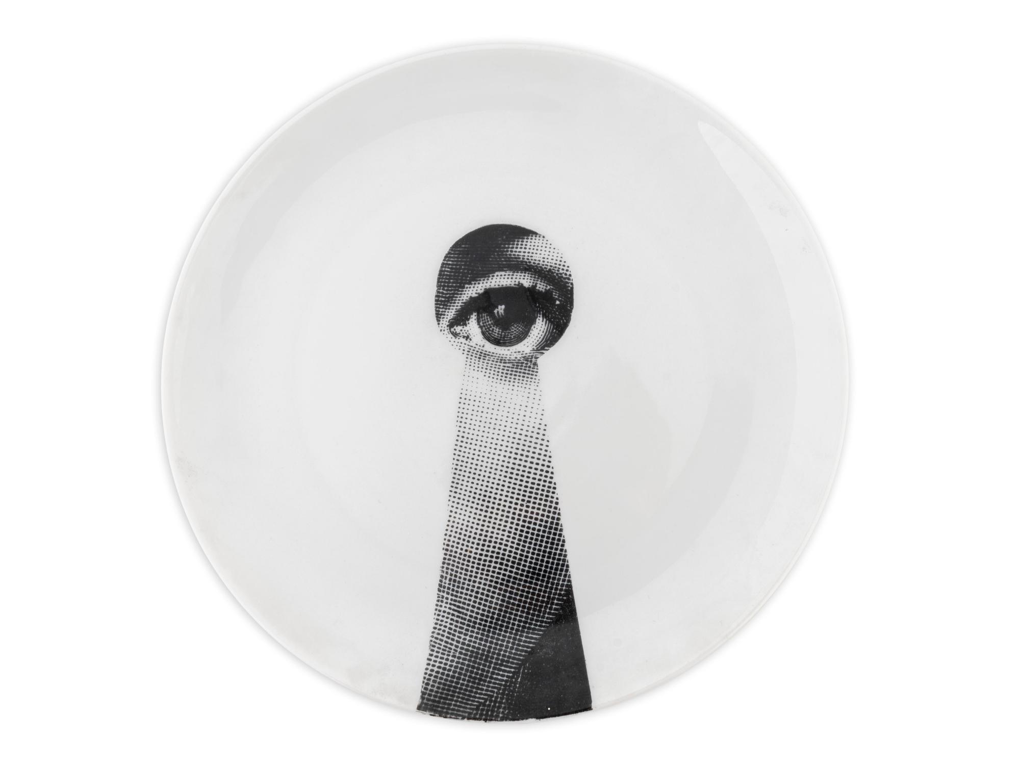 A Set of Six Fornasetti Plates — MILAN, ITALY, 20TH CENTURY