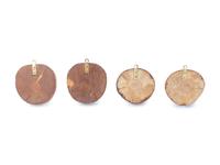 Four Bronze Elk Mounts