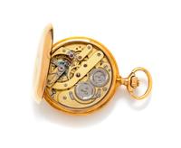 Yellow Gold Hunter Case Pocket Watch