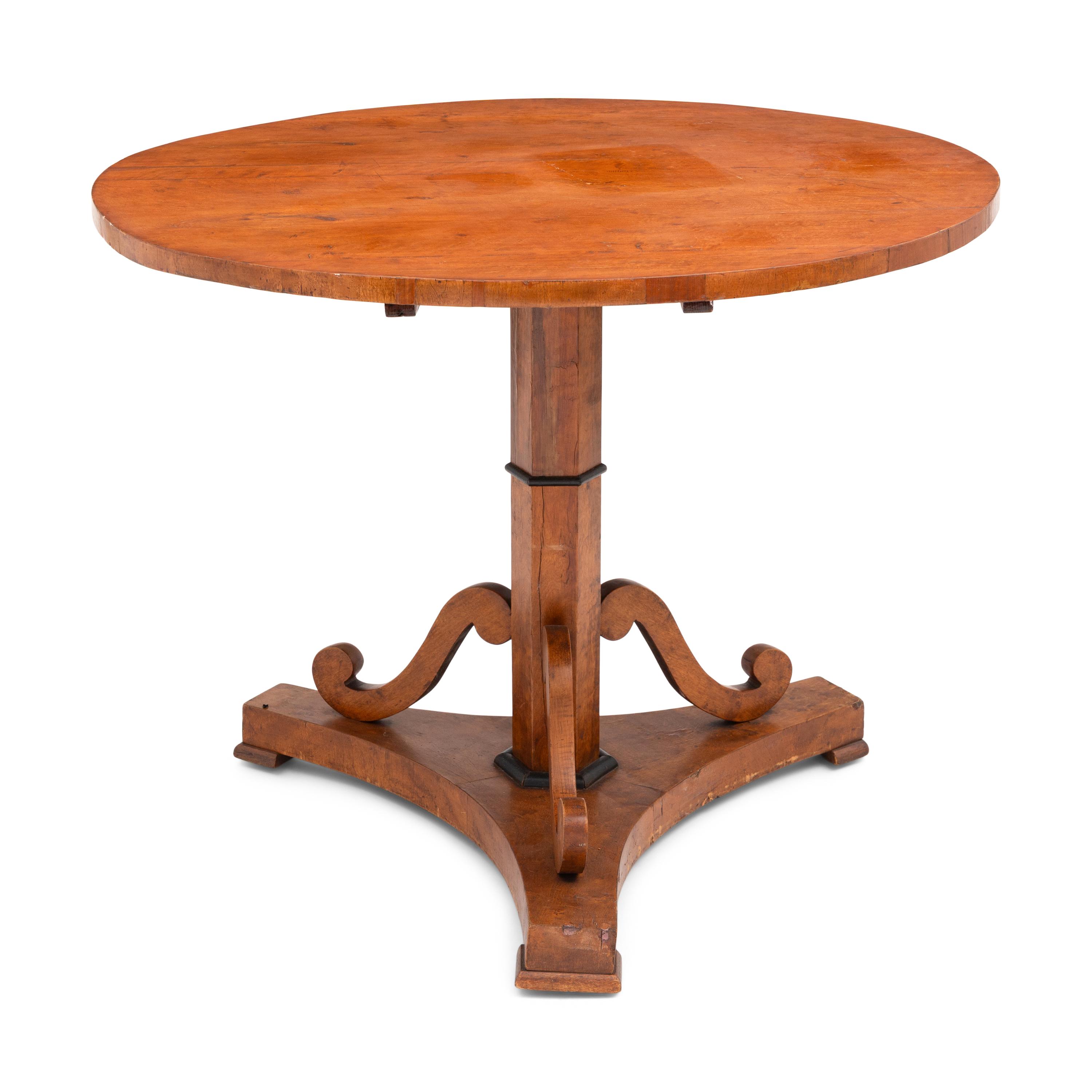 A Biedermeier Tilt-Top Table