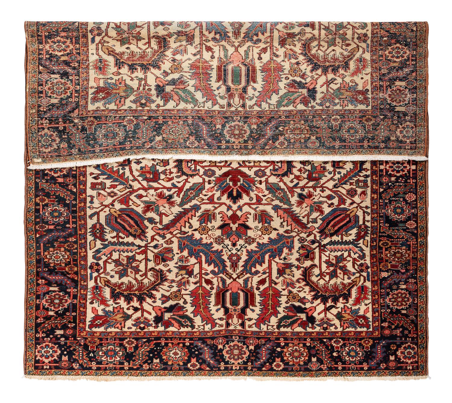 A Heriz Wool Rug