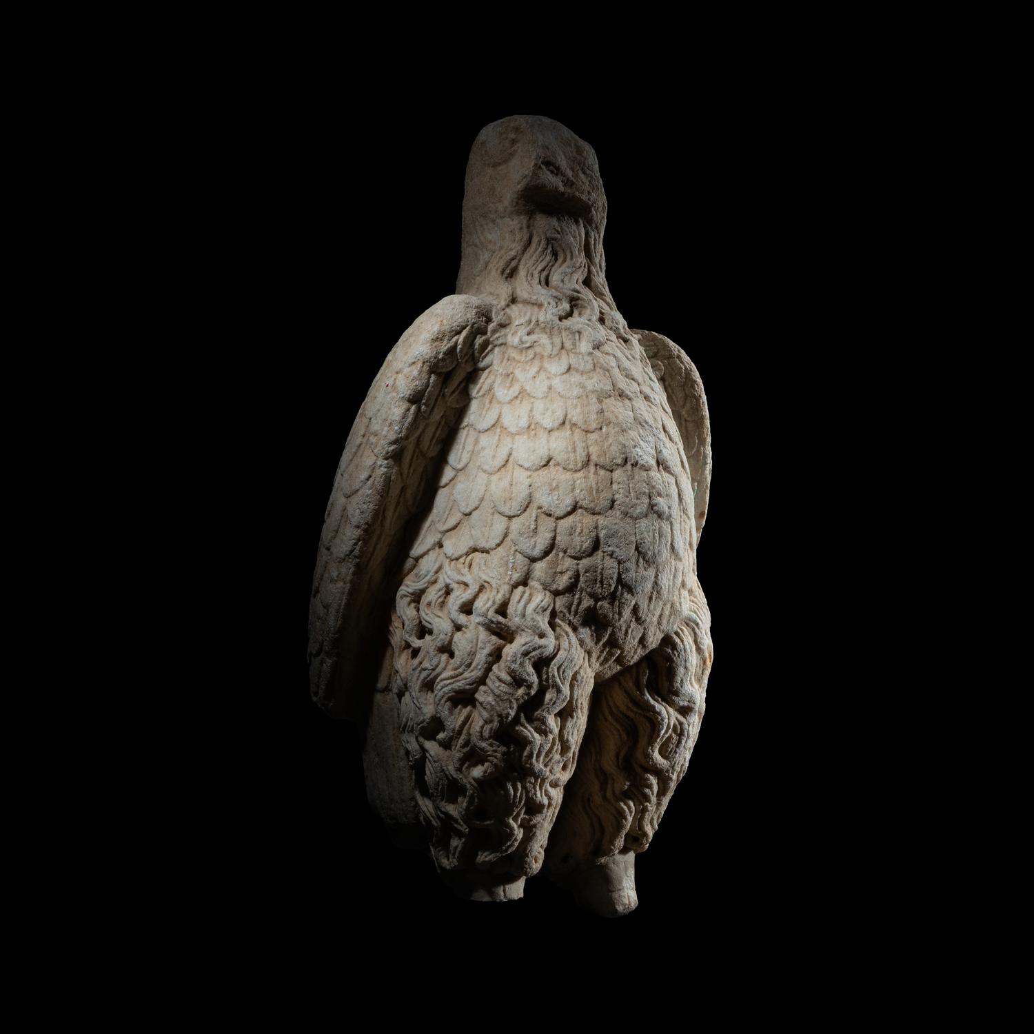 A Roman Marble Eagle
