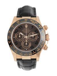 A FINE AND WELL-PRESERVED ROLEX, REF. 116515LN 18K PINK GOLD DAYTONA WRISTWATCH, CIRCA 2010