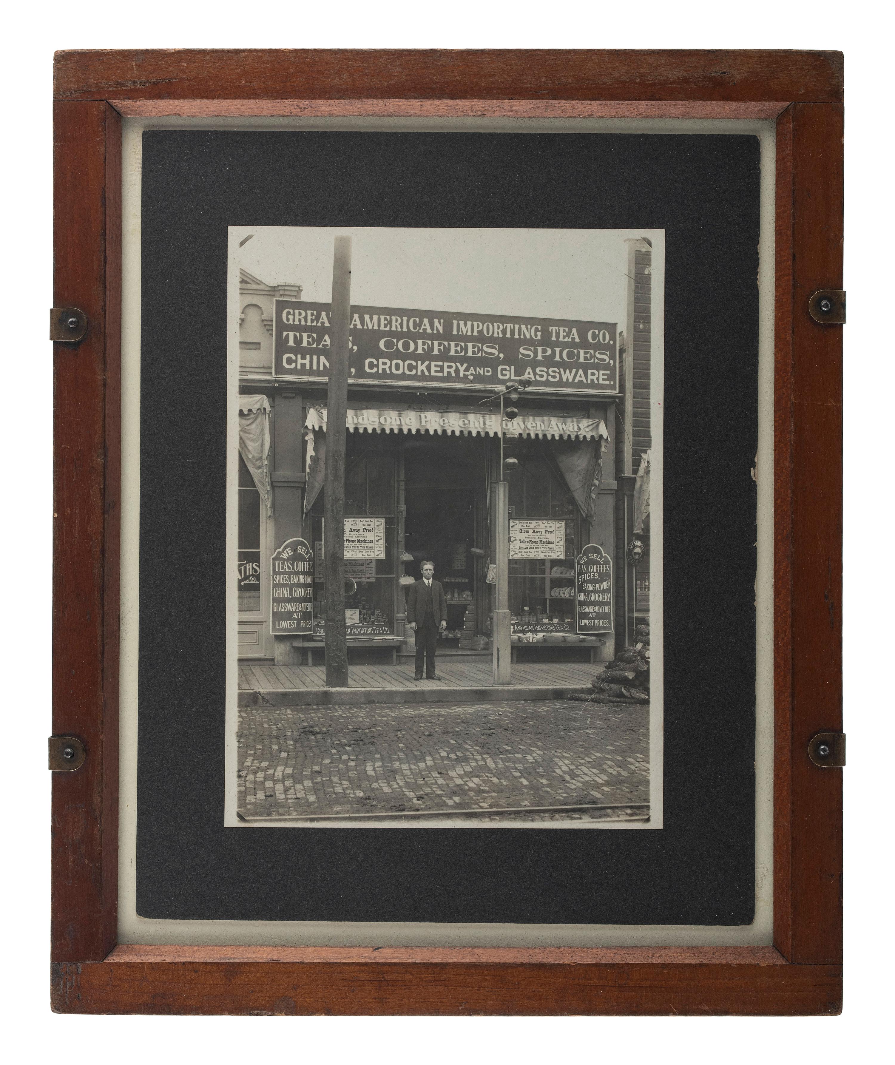[EARLY PHOTOGRAPHY]. A group of 6 occupational photographs, incl. group portraits and interior and exterior views of businesses.