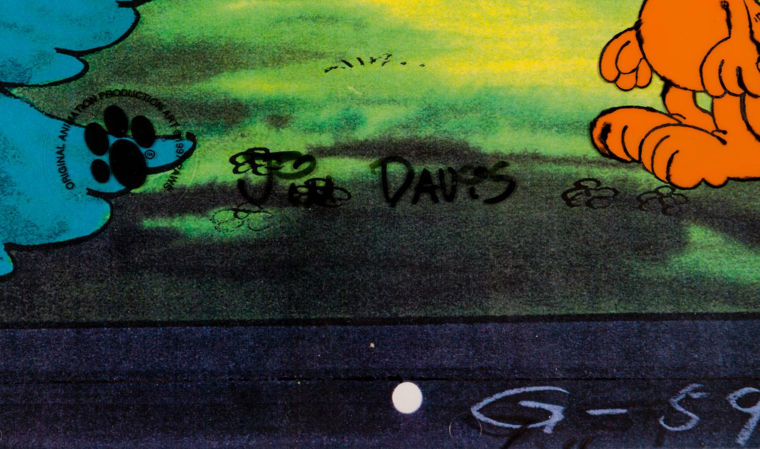 Jim Davis. Garfield and Friends. Garfield. ca 1997.