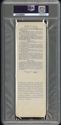 A 1959 World Series Game Six Full Ticket - First Dodgers World Series Championship in Los Angeles (PSA 6 EX-MT) - POP Seven