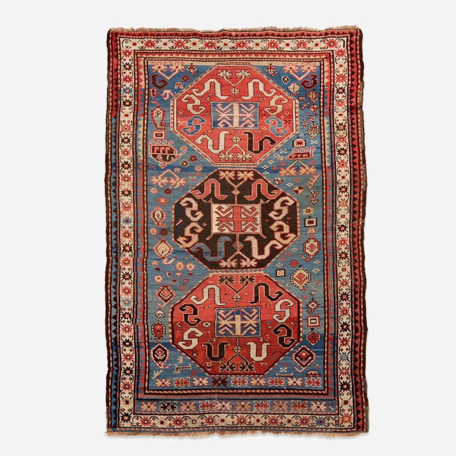 A Karabagh Rug circa late 19th century