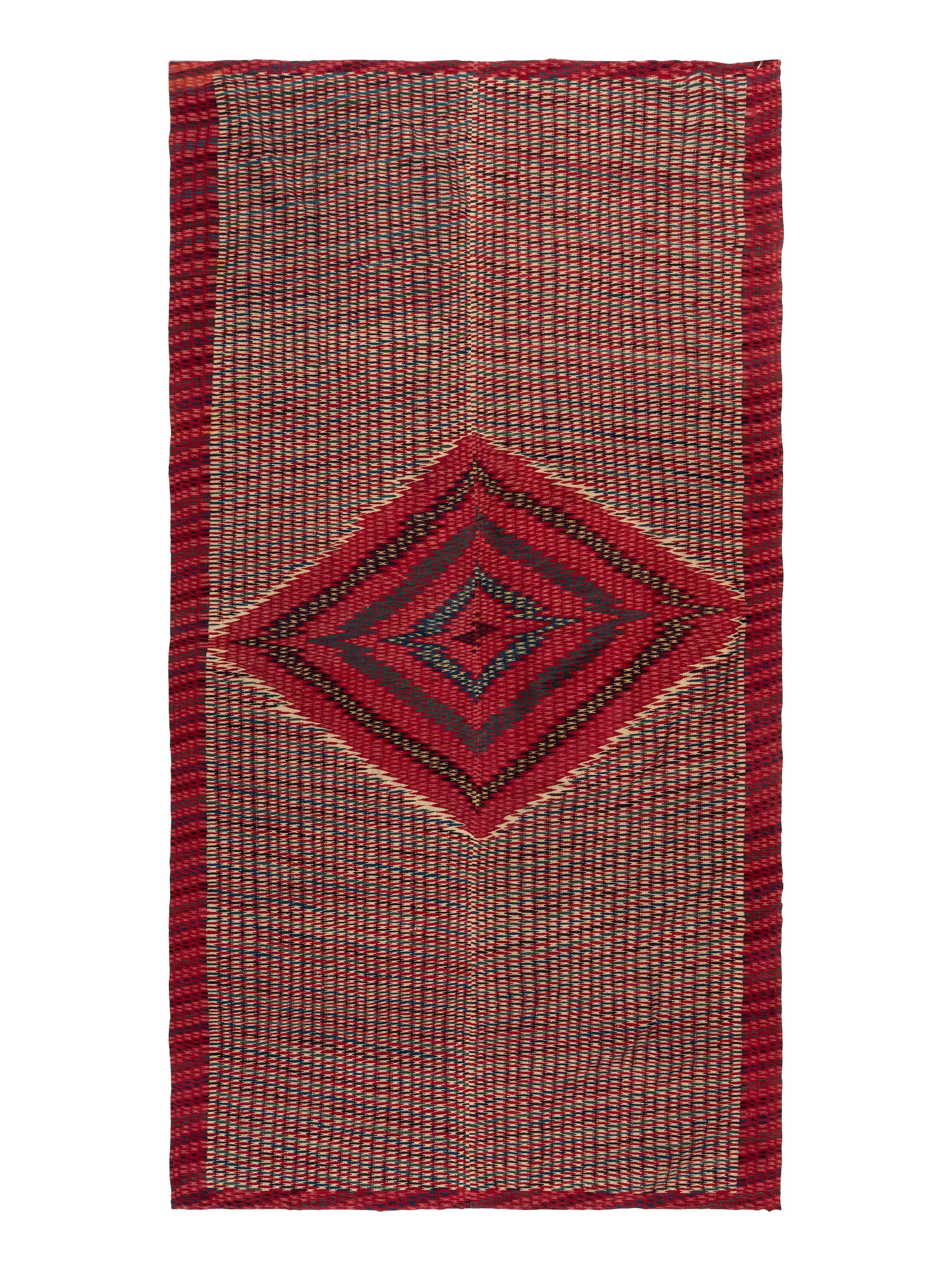 Mexican Late Classic Saltillo Serape