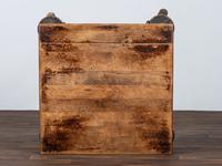 A Country Painted and Turned Iron-Mounted Saloon Poker Table