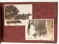 [EARLY PHOTOGRAPHY]. TEMPLE, C. Warren, photographer. Album containing photographs of the Holy Land. [Ca early 20th century].