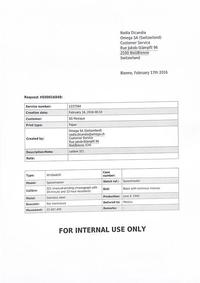 OMEGA, REF. 105.003-64 STAINLESS STEEL 'ED WHITE' 'SPEEDMASTER' CHRONOGRAPH WATCH, WITH OMEGA EXTRACT FROM THE ARCHIVES, OMEGA SERVICE PAPERS
