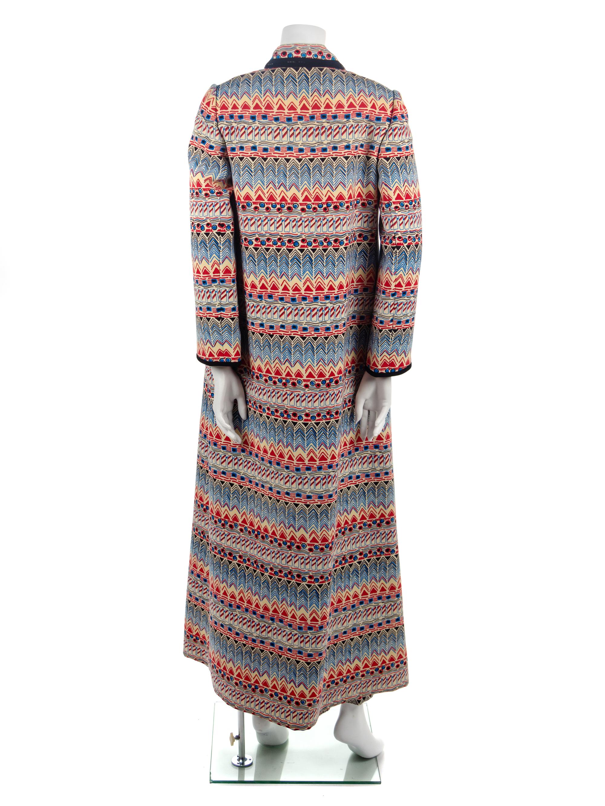 Galanos Dress and Coat, 1970s