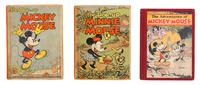 [MICKEY MOUSE]. A group of 3 pop-up books.