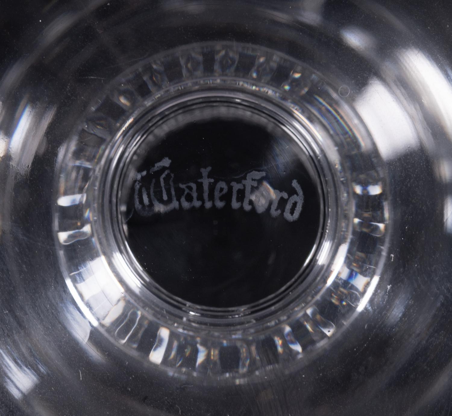 A Waterford Cut Glass Stemware Service