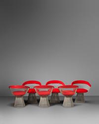 Set of Six Dining Chairs, Knoll, USA