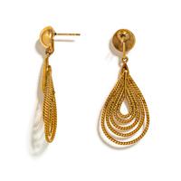 YELLOW GOLD EARRINGS