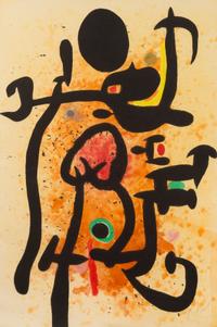 Joan Miro, (Spanish, 1893-1983), Le Cracheur de Flammes, 1976