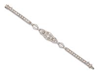 ART DECO, DIAMOND BRACELET