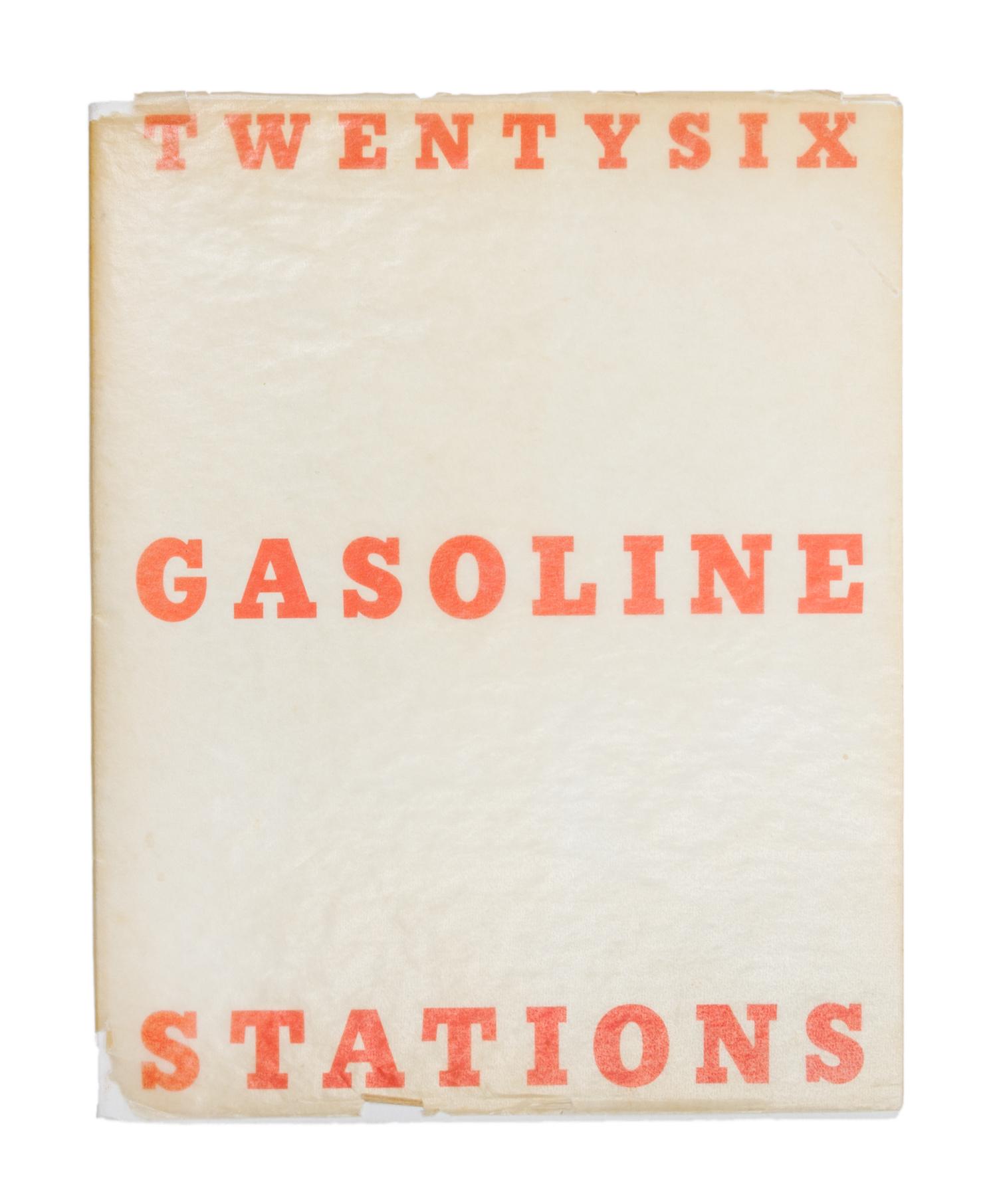 RUSCHA, ED. Twentysix Gasoline Stations. Alhambra, CA, 1967. Signed. Second edition