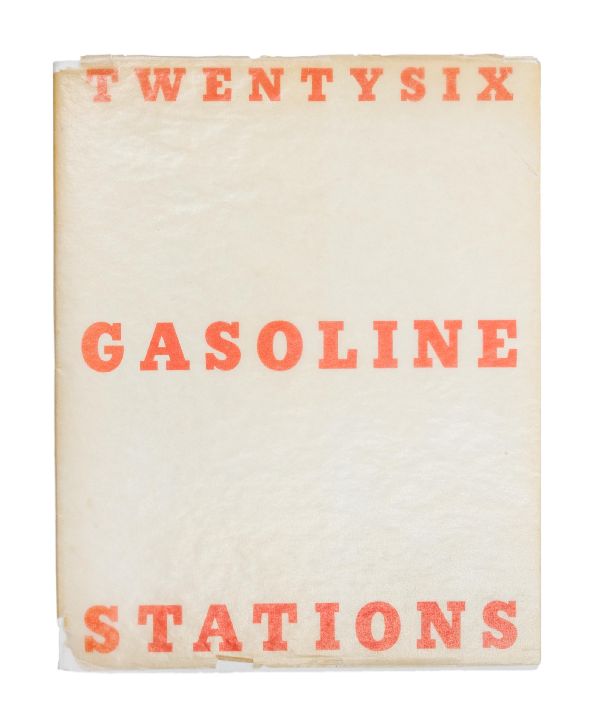 RUSCHA, ED. Twentysix Gasoline Stations. Alhambra, CA, 1967. Signed. Second edition