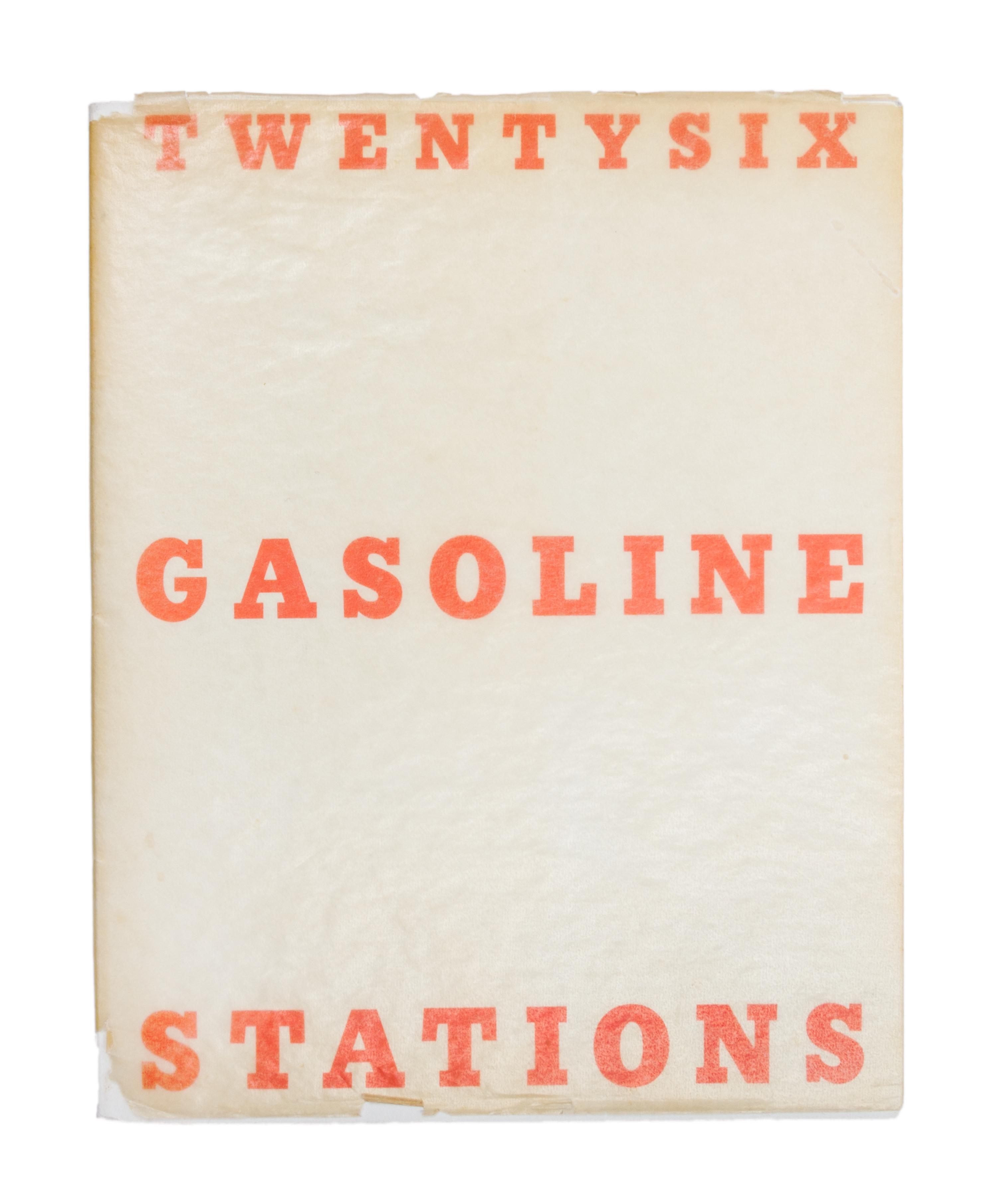 RUSCHA, ED. Twentysix Gasoline Stations. Alhambra, CA, 1967. Signed. Second edition