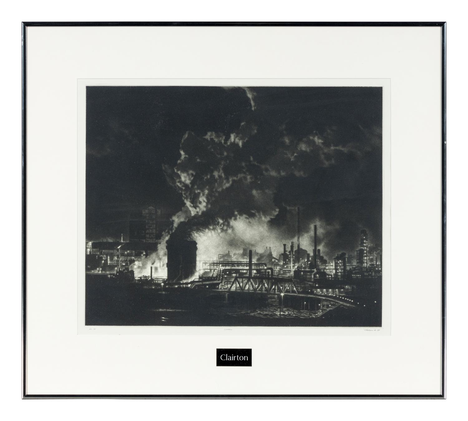 Clairton (A Night View of the Clairton Steel Coke Plant) , 1997
