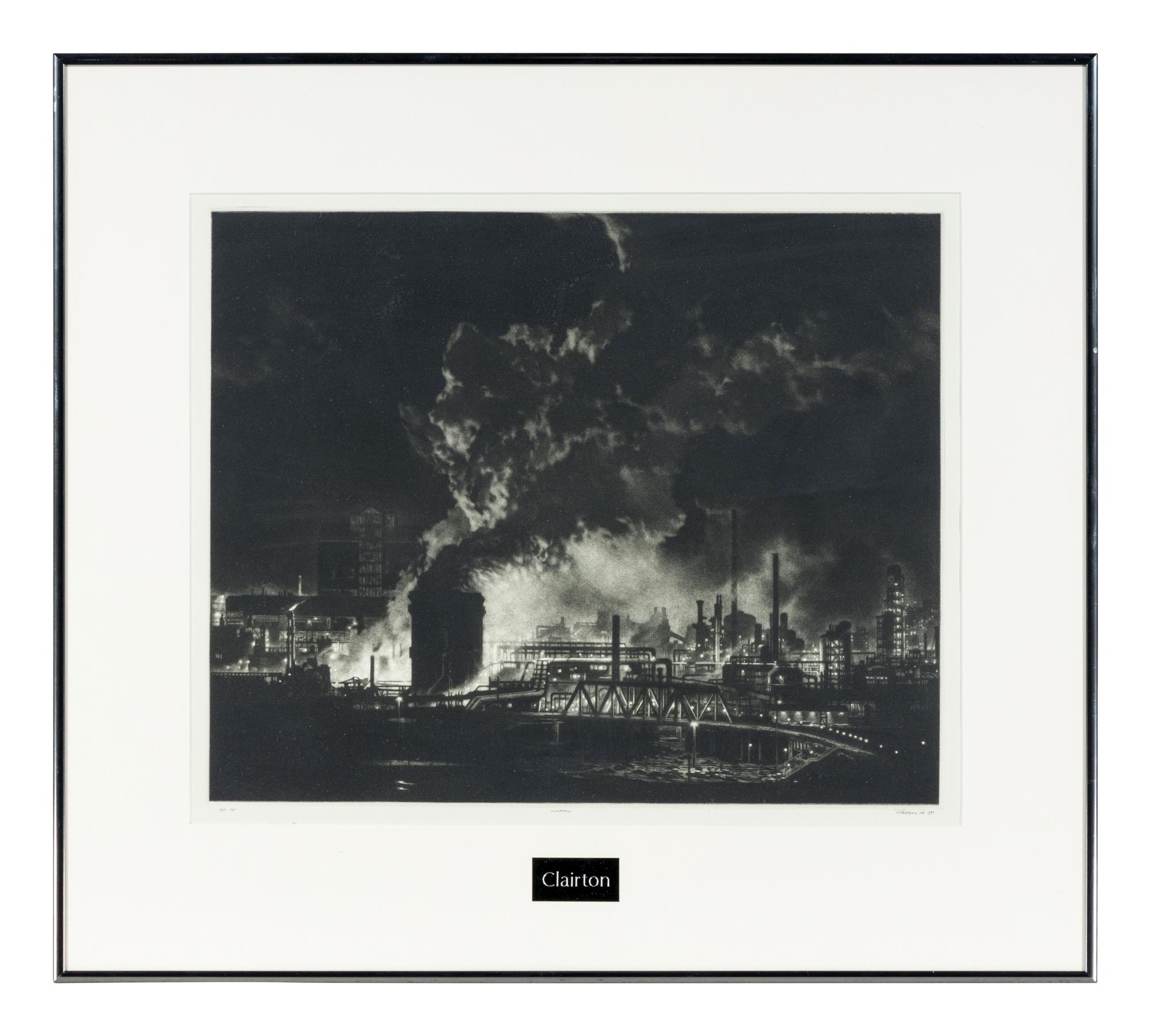 Clairton (A Night View of the Clairton Steel Coke Plant) , 1997
