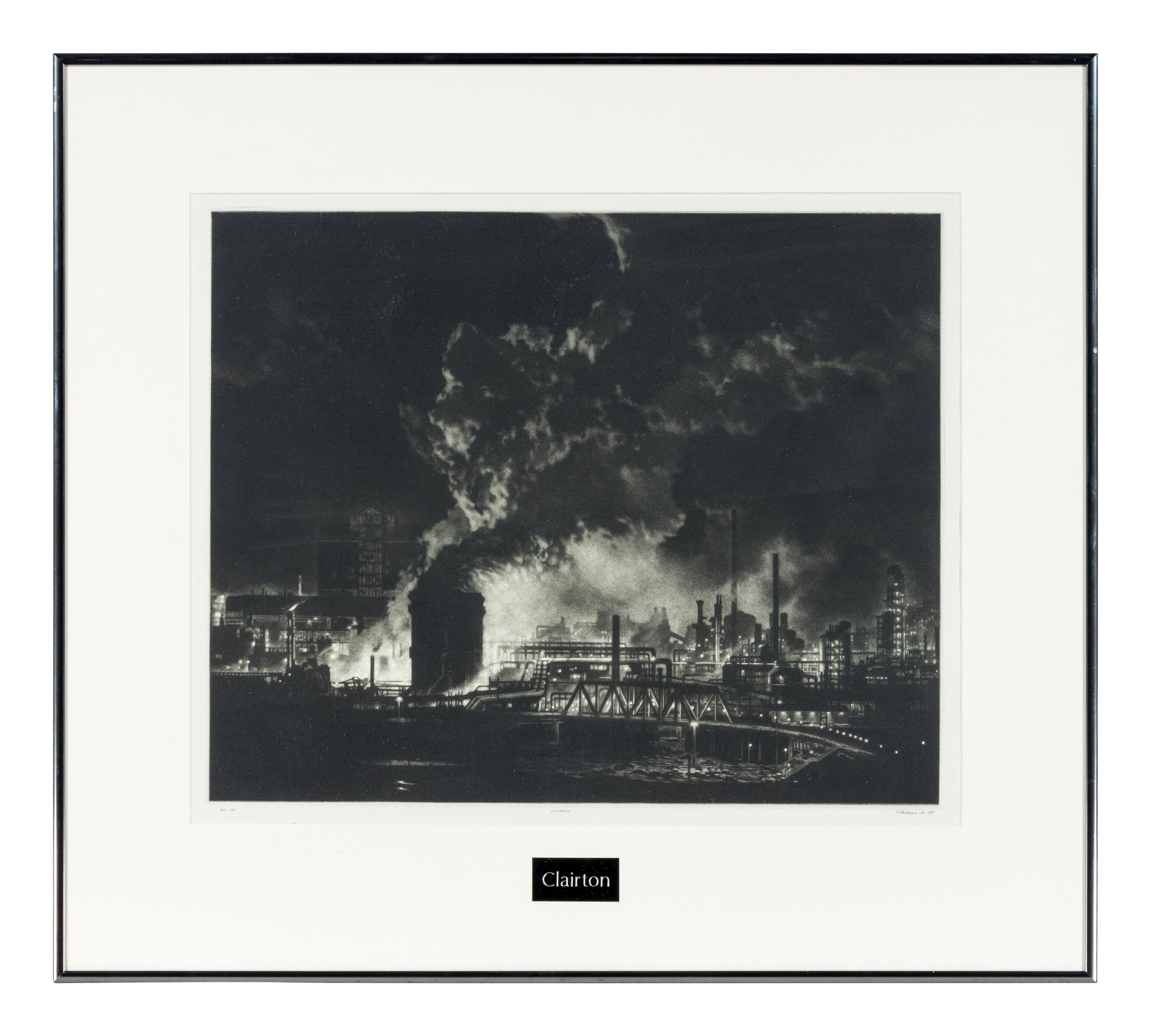Clairton (A Night View of the Clairton Steel Coke Plant) , 1997