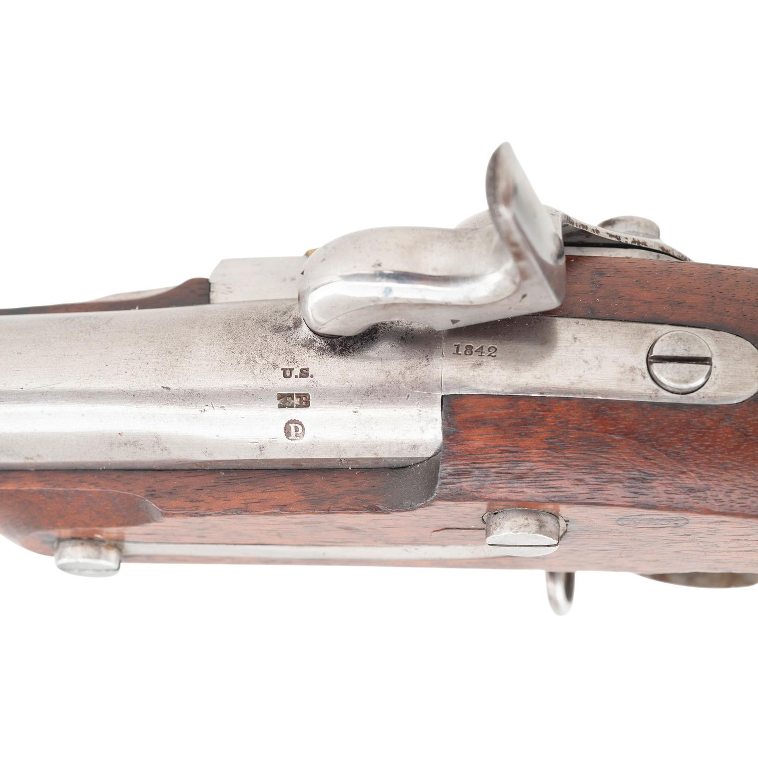 Rare Arsenal Percussion Altered & Rifled US Model 1840 Musket by Pomeroy