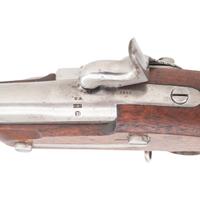 Rare Arsenal Percussion Altered & Rifled US Model 1840 Musket by Pomeroy
