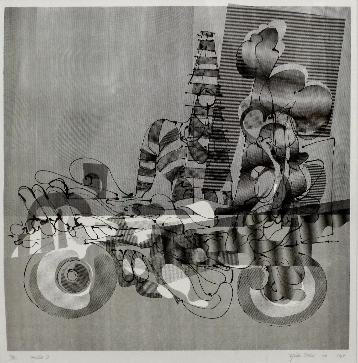 Misch Kohn, (American, 1916-2003), Cyclist 3, 1969