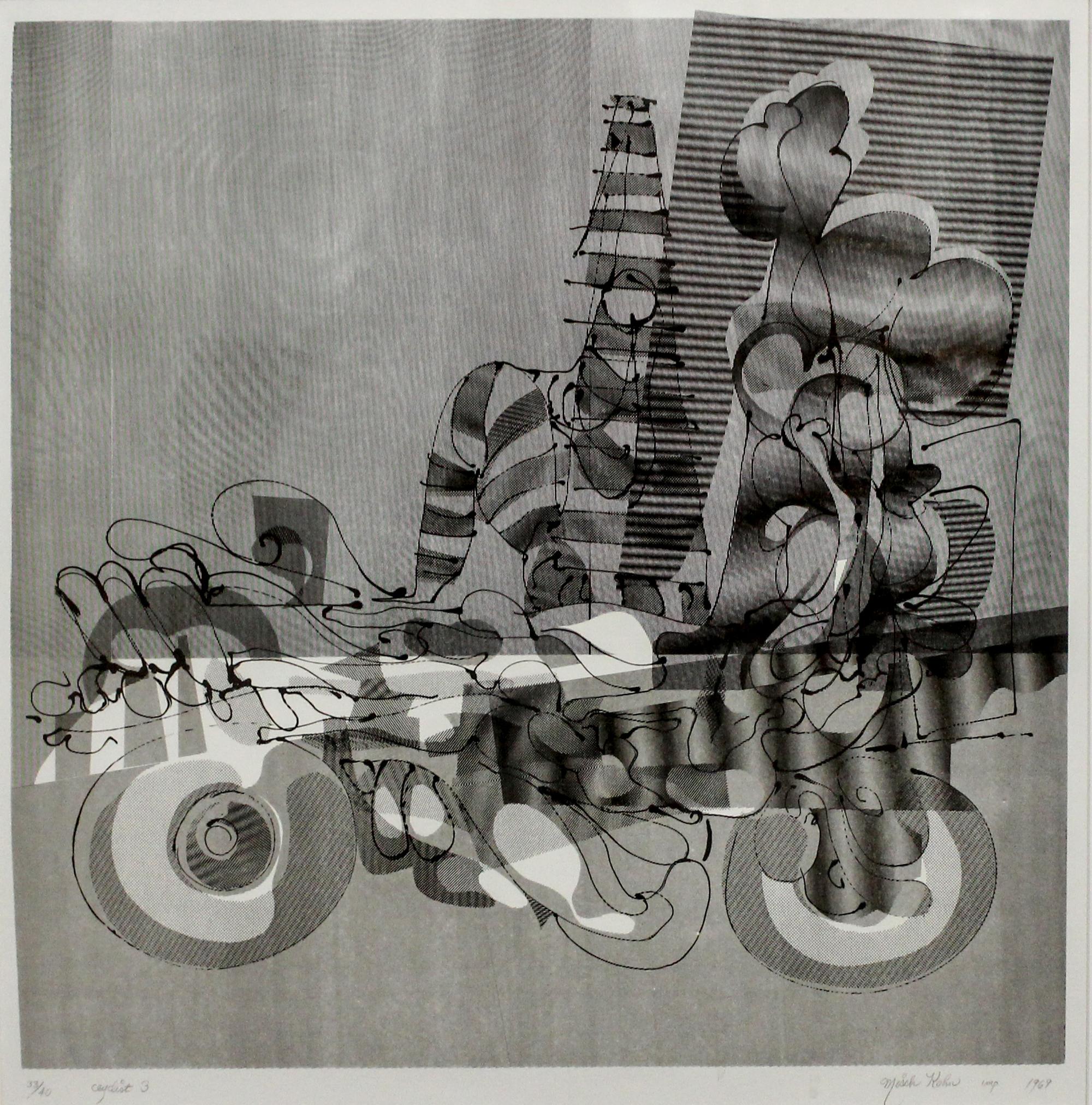 Misch Kohn, (American, 1916-2003), Cyclist 3, 1969