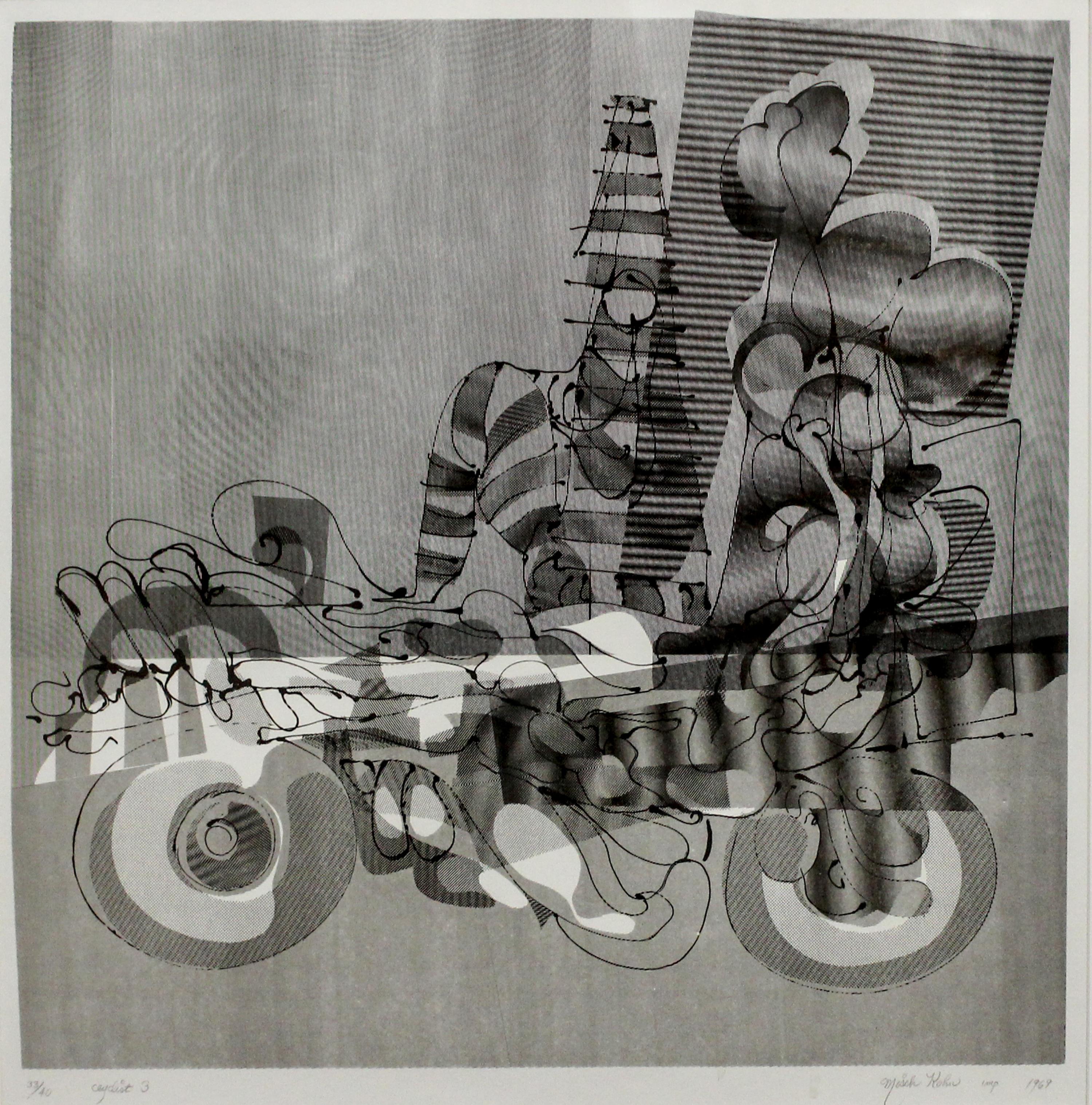 Misch Kohn, (American, 1916-2003), Cyclist 3, 1969