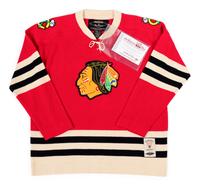 A Group of Chicago Blackhawks Signed Autograph Items (Including Bobby Hull, Stan Mikita and Tony Esposito),