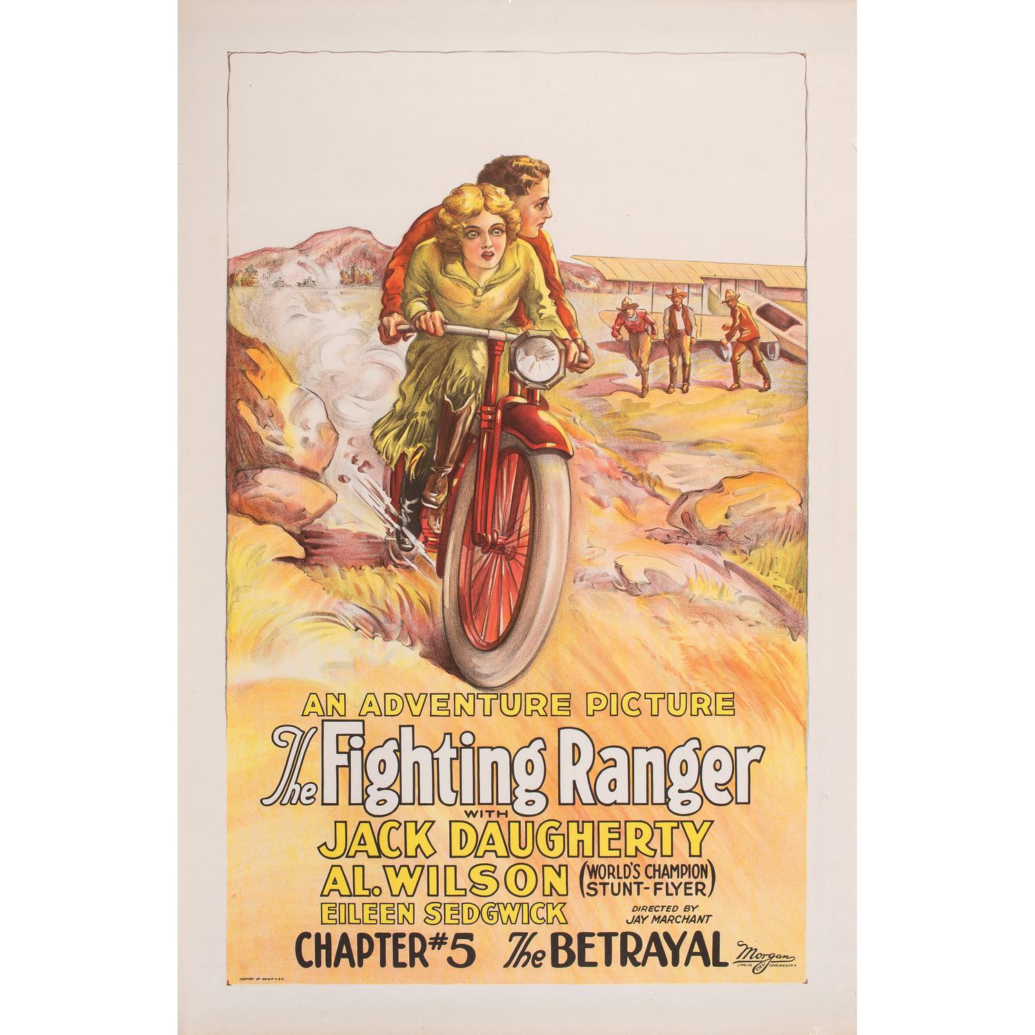 Seven Adventure Picture "The Fighter Ranger" Film Posters