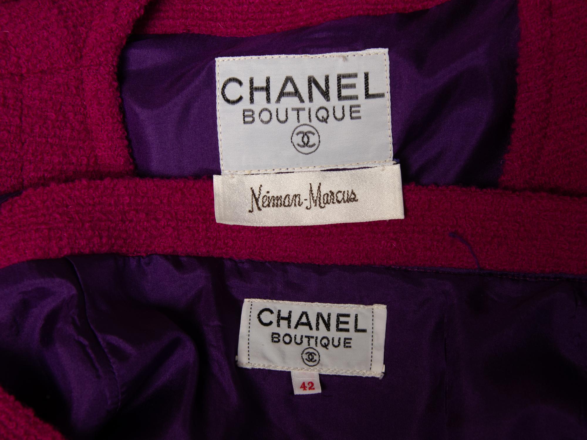 CHANEL, TWEED SKIRT SUIT